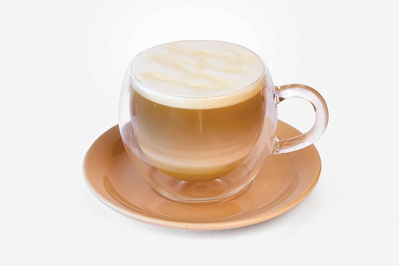 Hot Tehina Latte