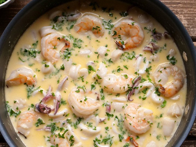 Tajer Seafood White Sauce Casserole