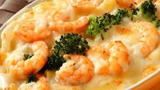 Rice With Crispy Shrimps