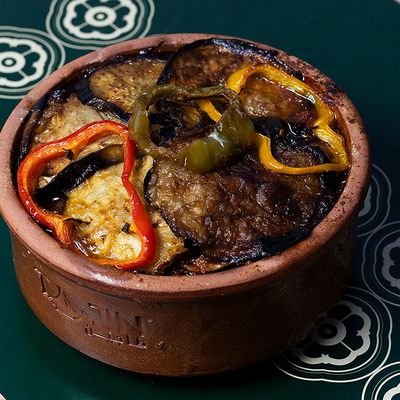 Tajin Mossaka With Minced Meat