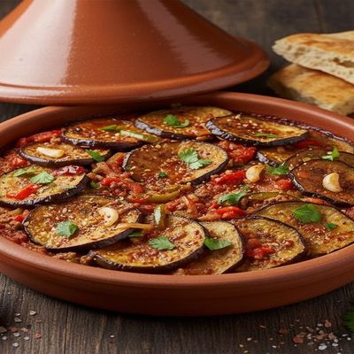 Mesakaa Casserole With Meat