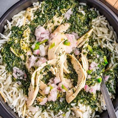 Tajine Molokhia with Chicken