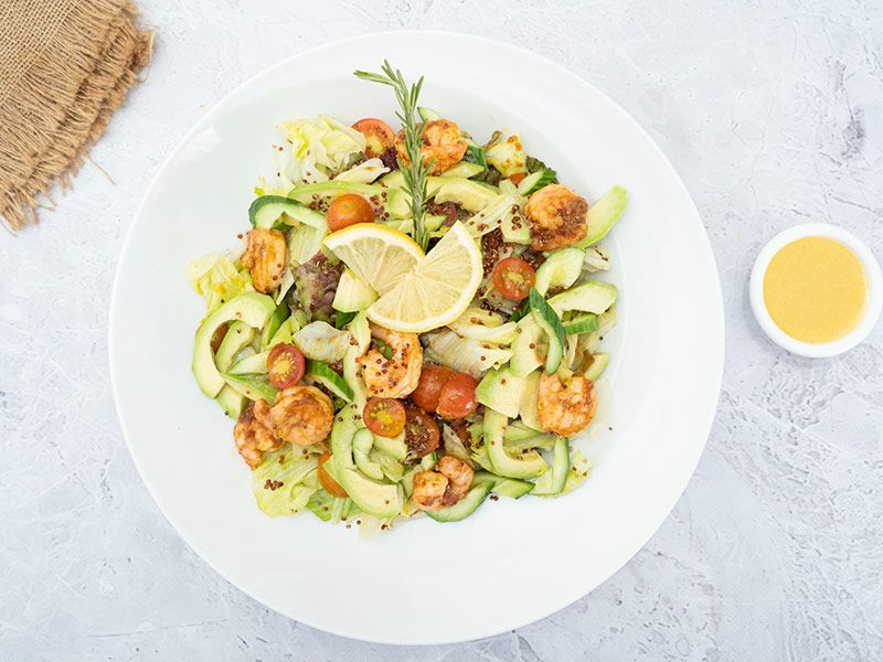Quinoa Shrimp Salad