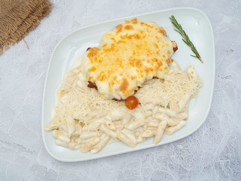 Chicken Parmesan Linguine