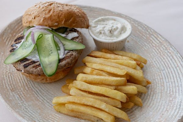 Tandoori Chicken Burger Sandwich