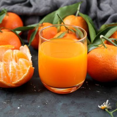 family Fresh tangerine juice
