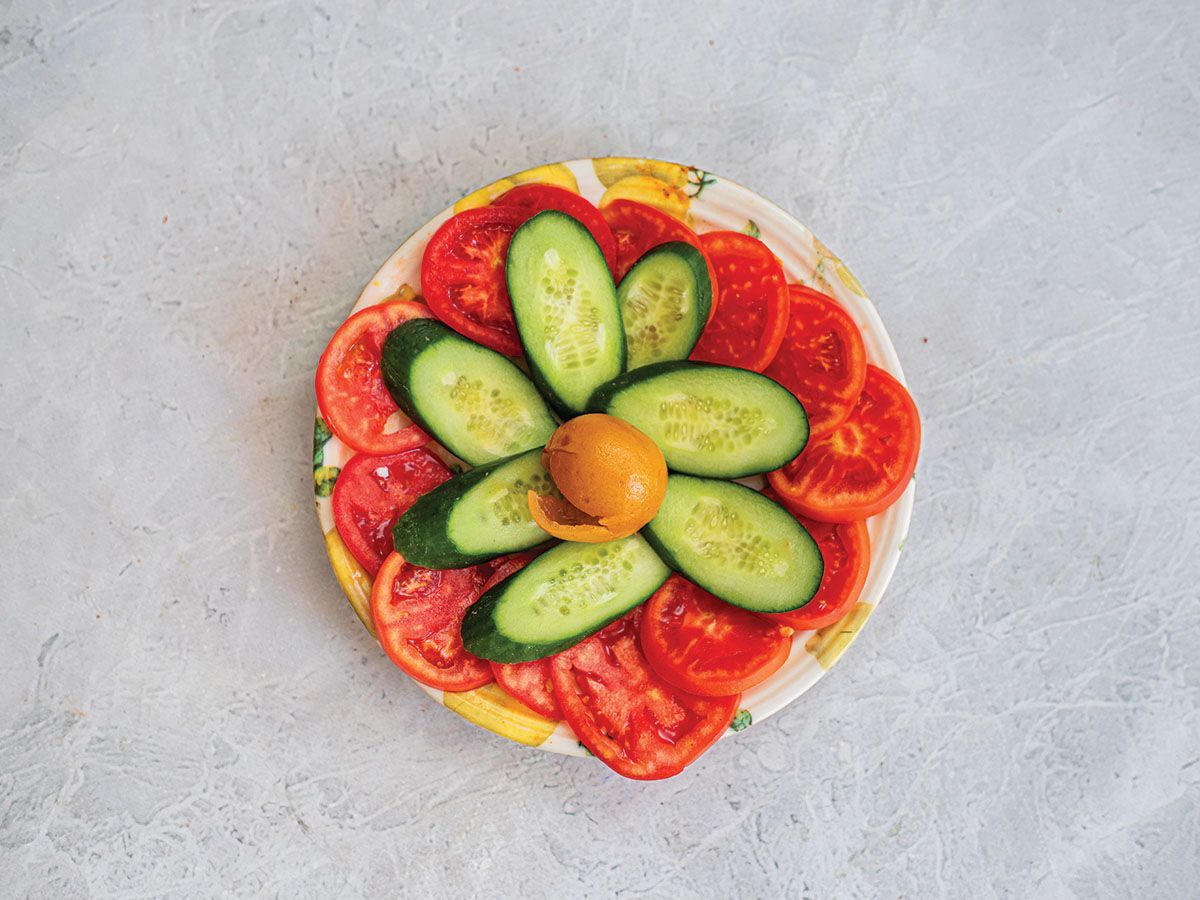 Tarnchat salad dish