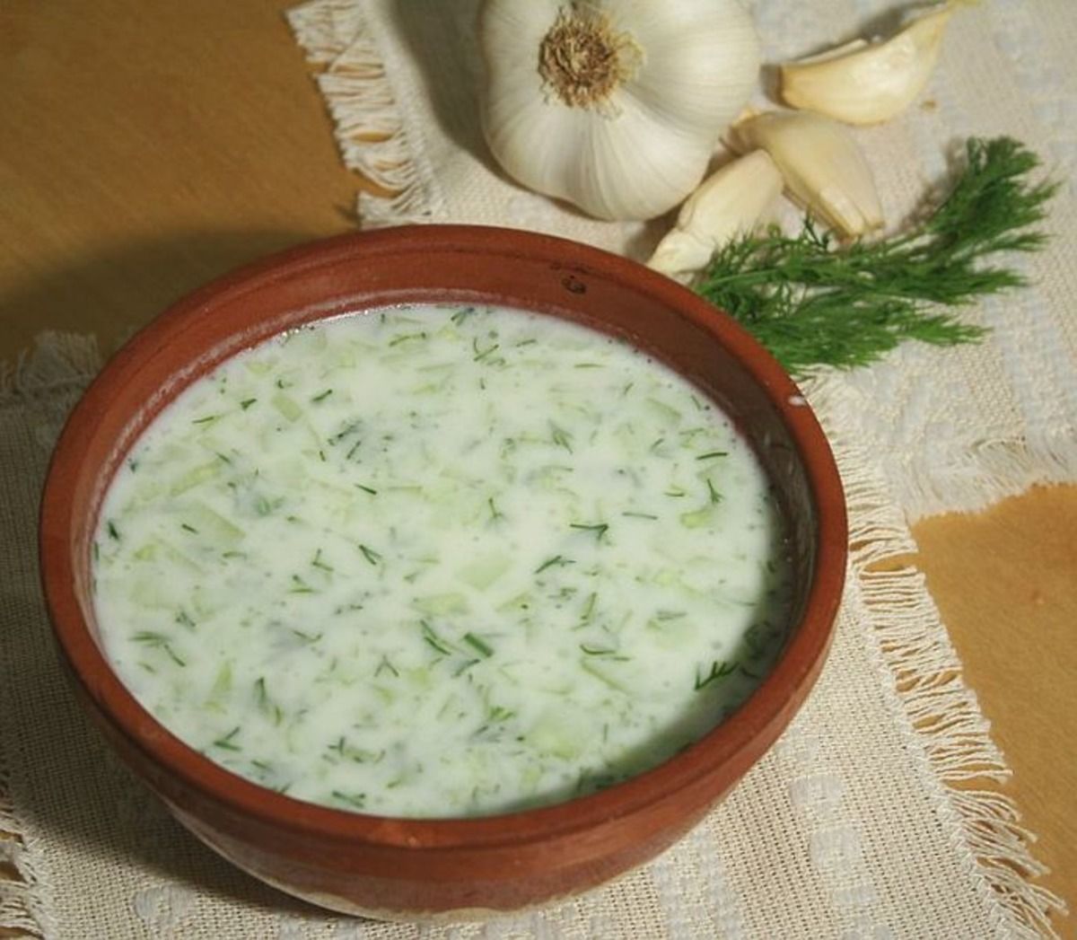 Yogurt With Cucumber