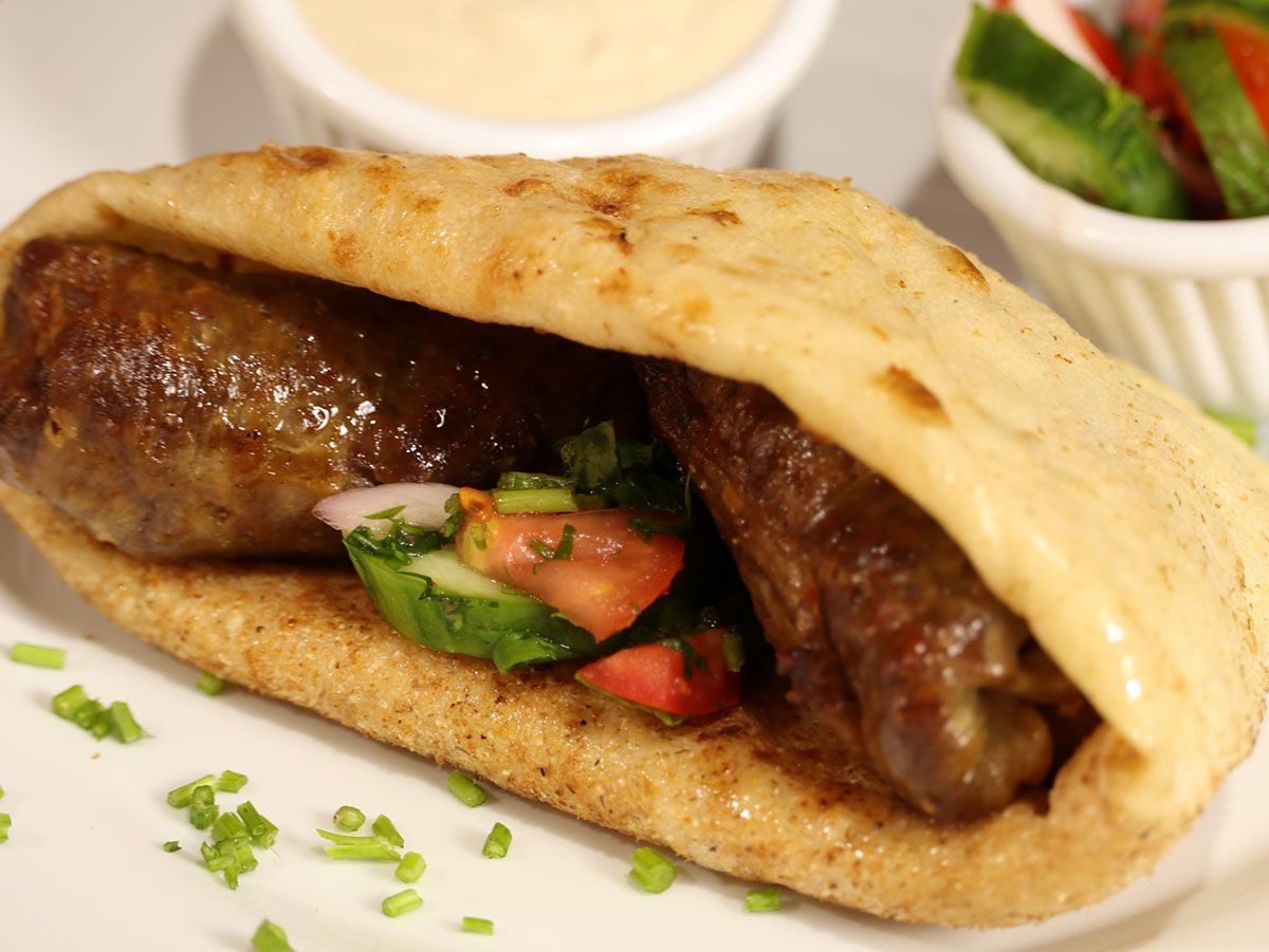 Alexandrian Sausage Sandwich