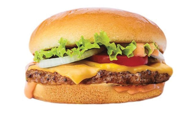 Tasty Cheese burger