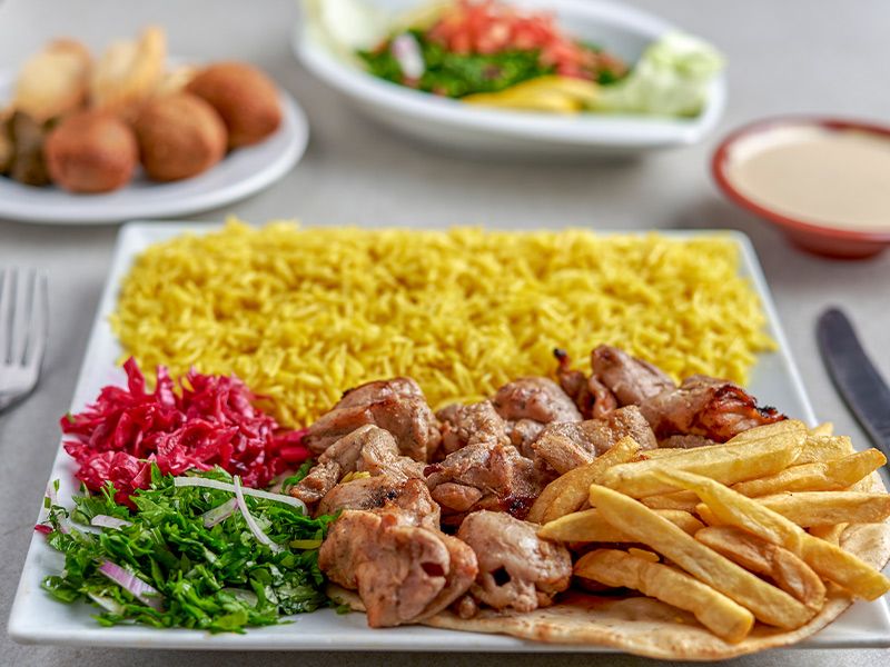 Shish Tawook Meal