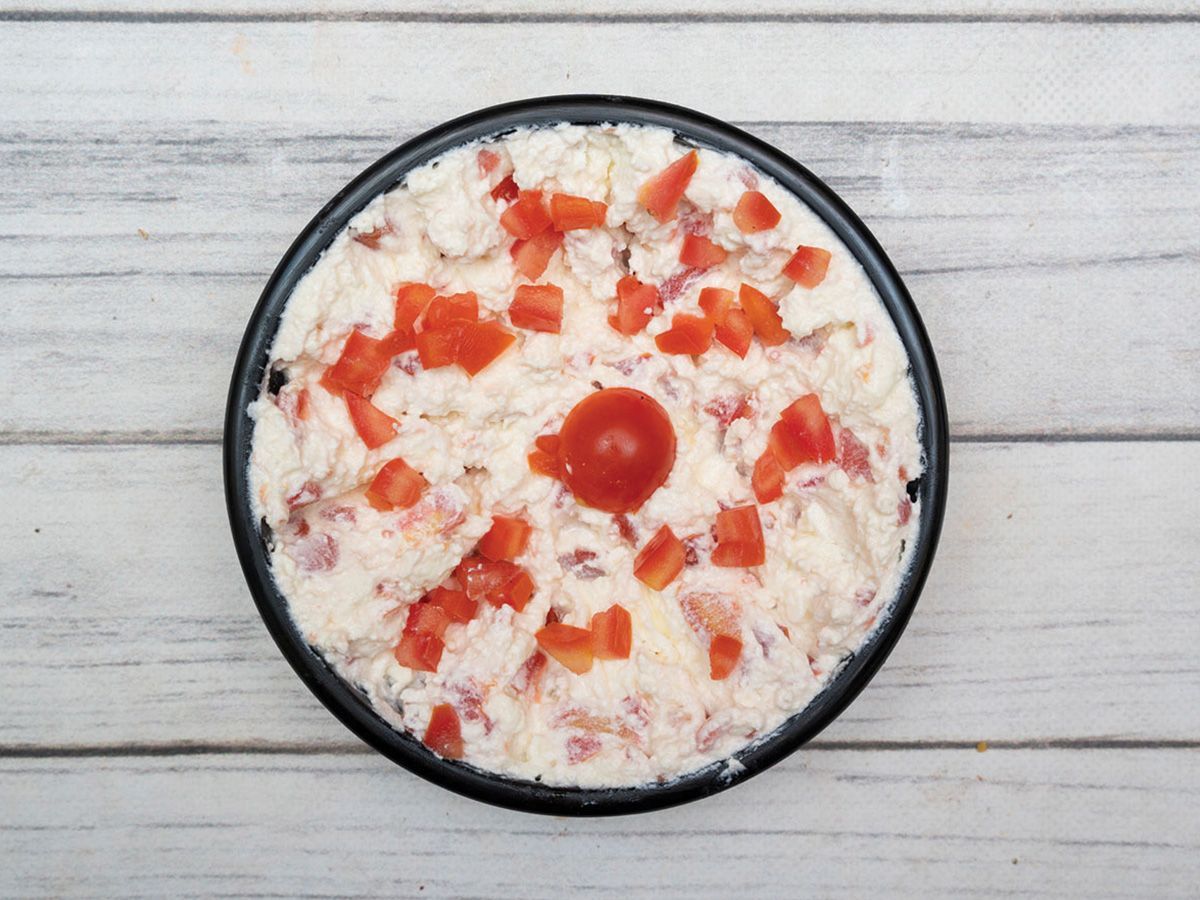 Cheese With Tomatoes Dish