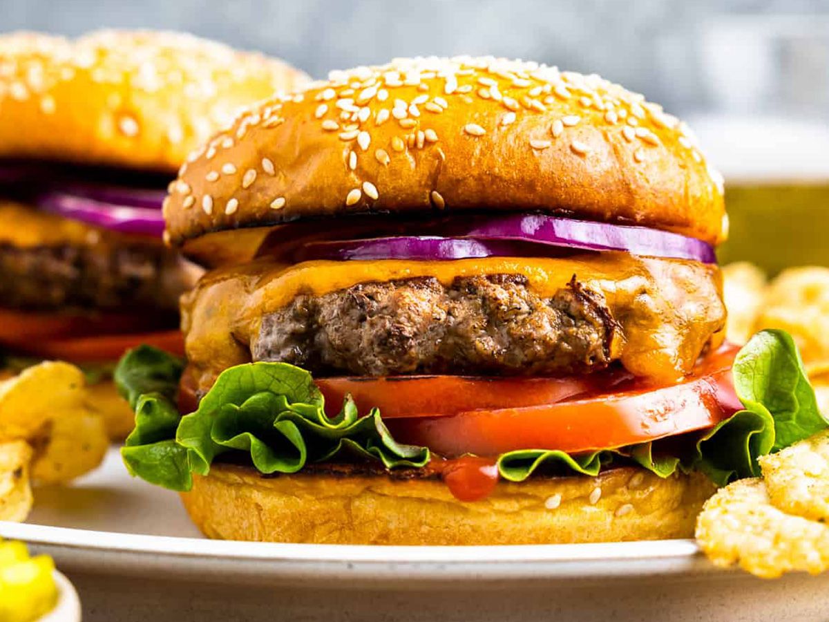 Teer Enta Burger 75 Gram meal
