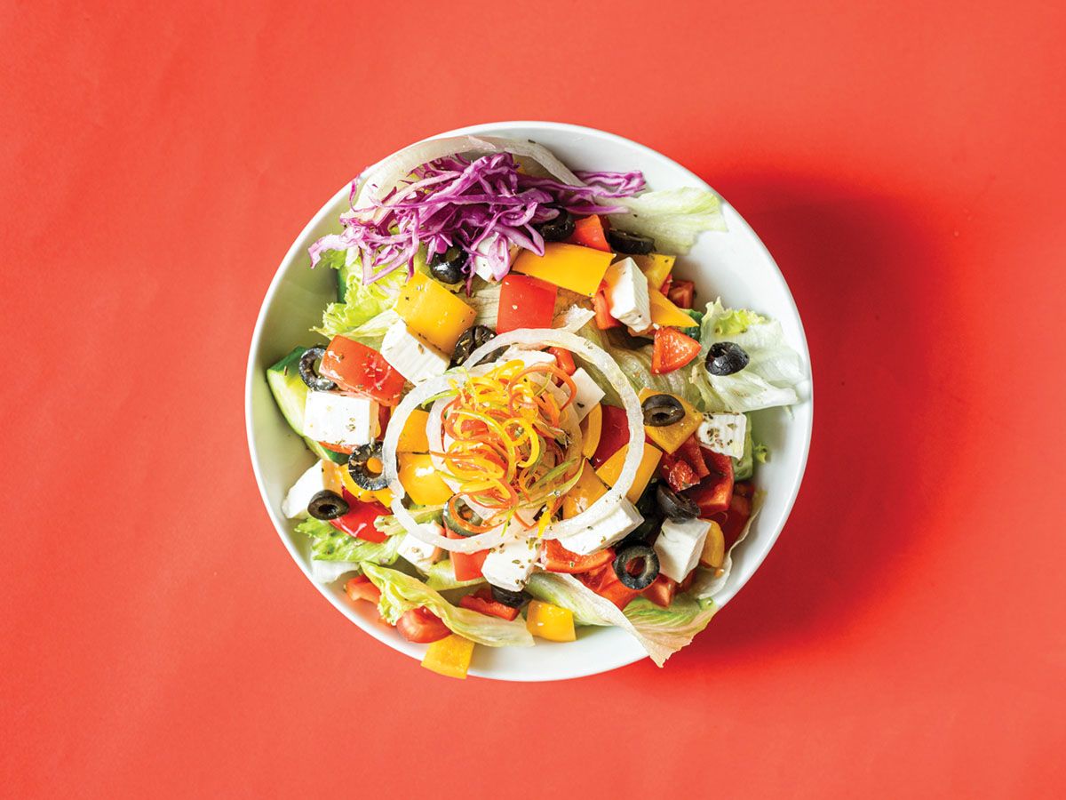 quinoa greek salad