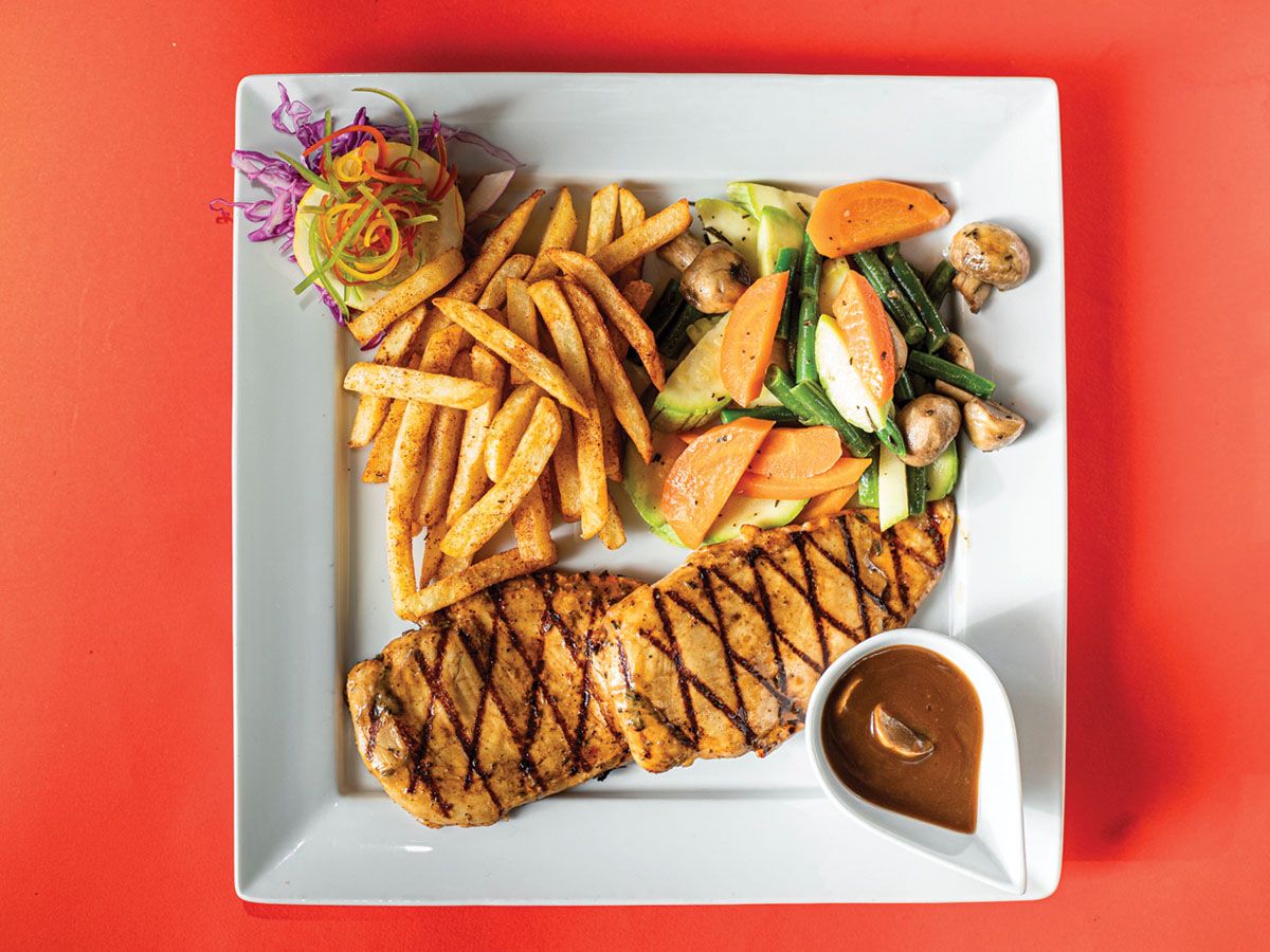 Grilled Chicken Dish