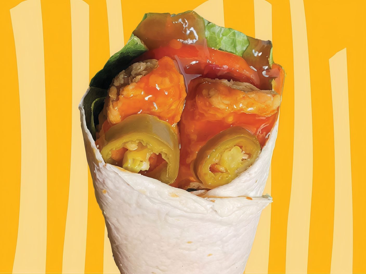 Thai Chili Chicken Wrap