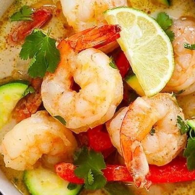 Thai Green Curry Shrimp