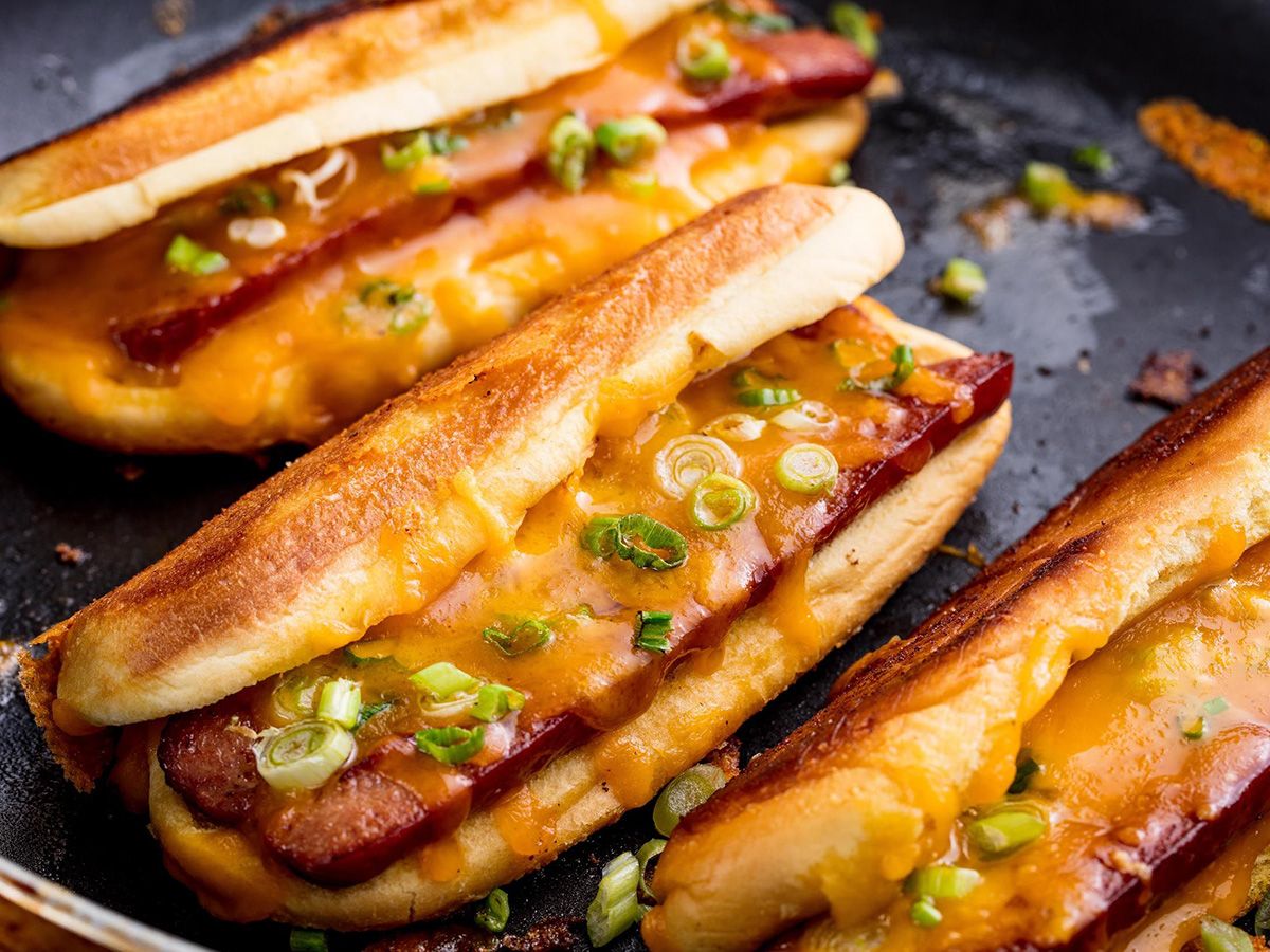 The Down Fall Hot Dog Sandwich