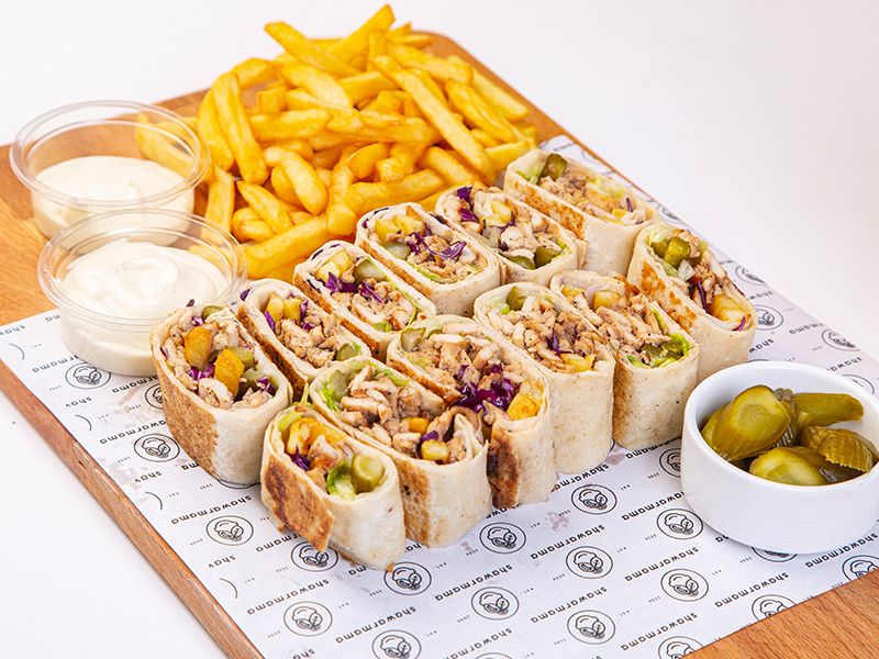 The Mama's Double Chicken Shawarma Combo