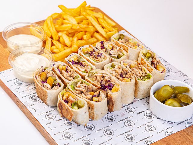 The Mama's Double Chicken Shawarma Combo