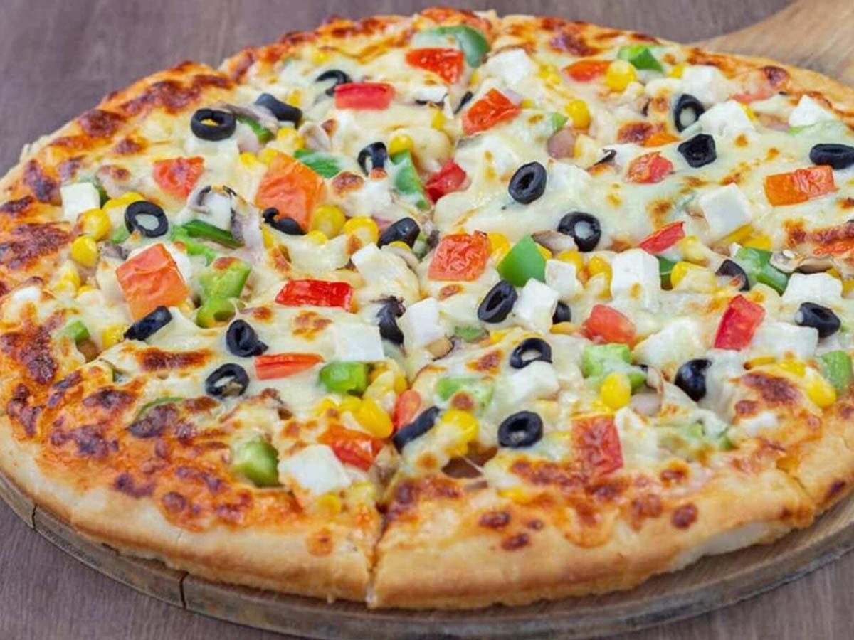 The Mediterranean pizza