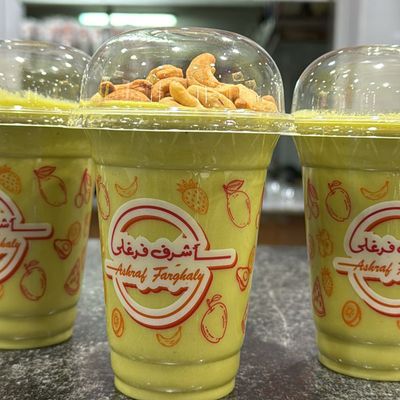Avocado, cashew avocado, mango avocado