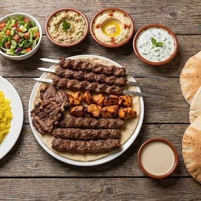 3/4 kg mixed kabab and kofta Kandouz