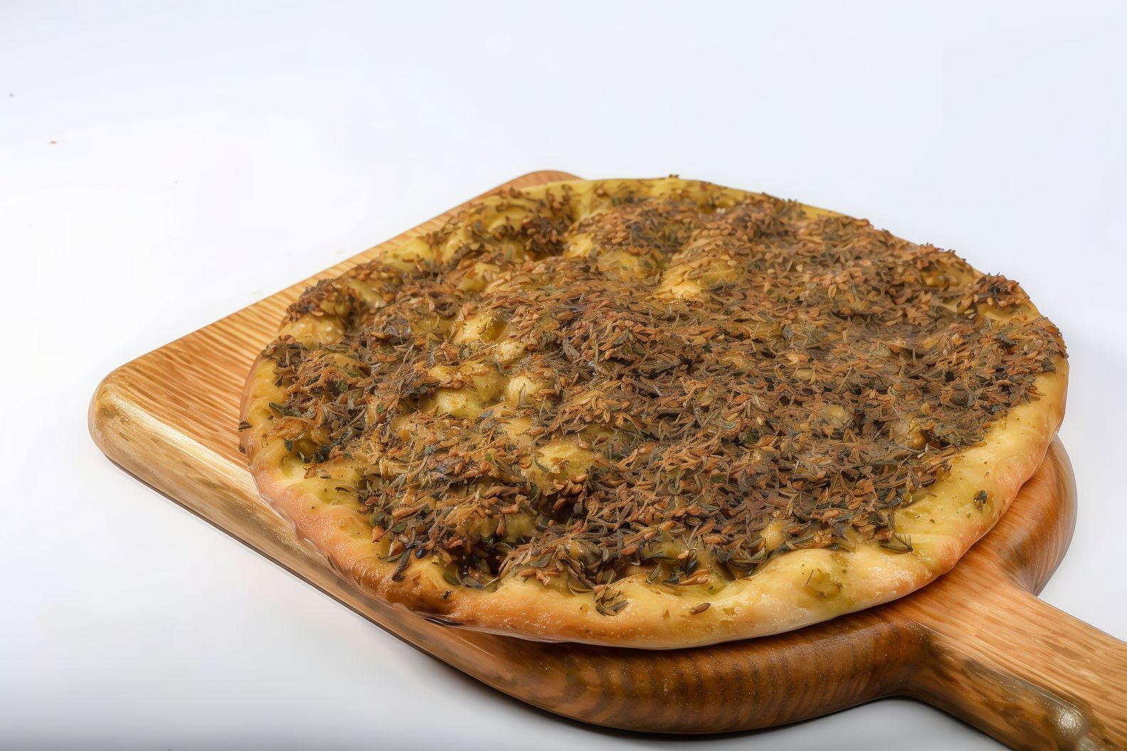 Thyme And Cheese Manoucheh