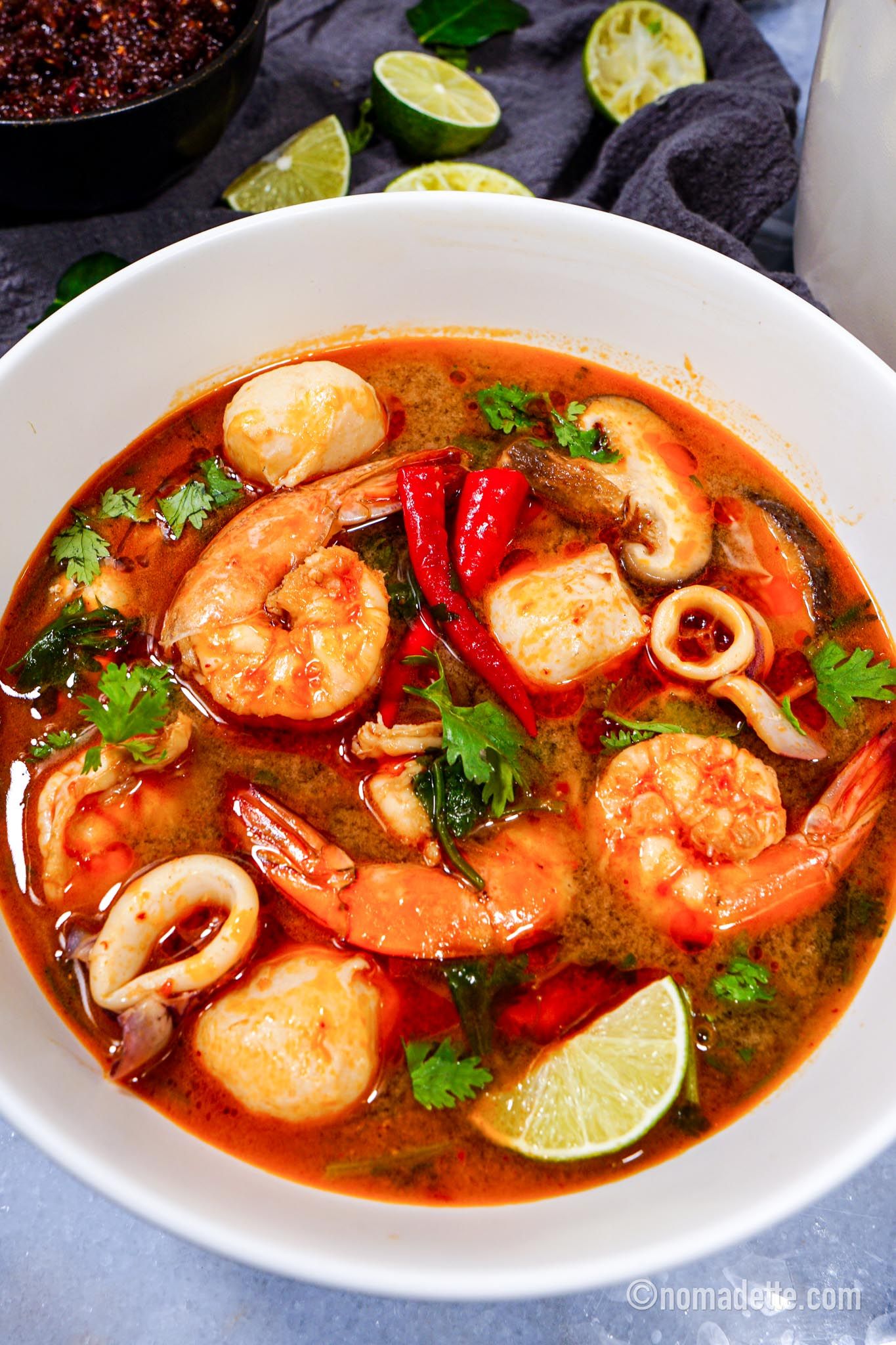 Tom Yum Shrimp