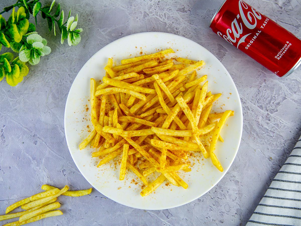 Fries and Soft Drink
