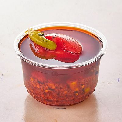 Tomato oil hot sauce