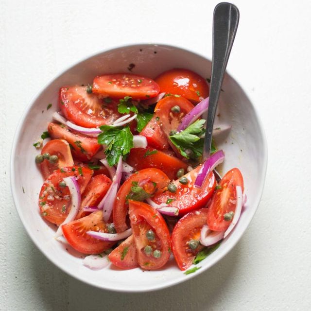 Marinated Tomatoes Salad