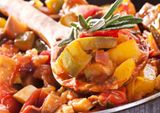 Mix Vegetables with Meat Casserole