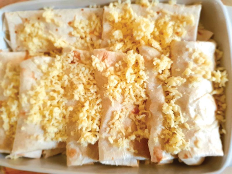 A La Grecque Wrap Sandwich