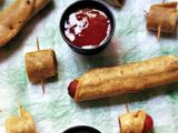 Mexican Hot Dog Wrap Sandwich