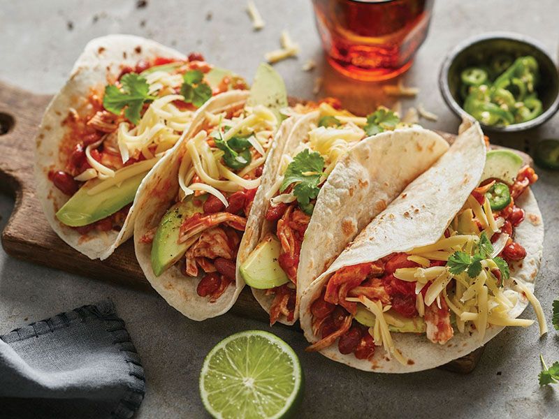 Mexican Chicken Wrap Sandwich