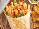 French Fries Wrap Sandwich