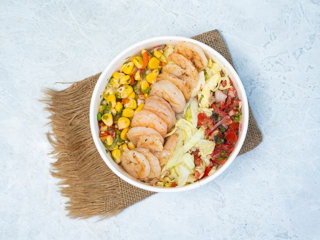 Tostado Bowl Shrimp