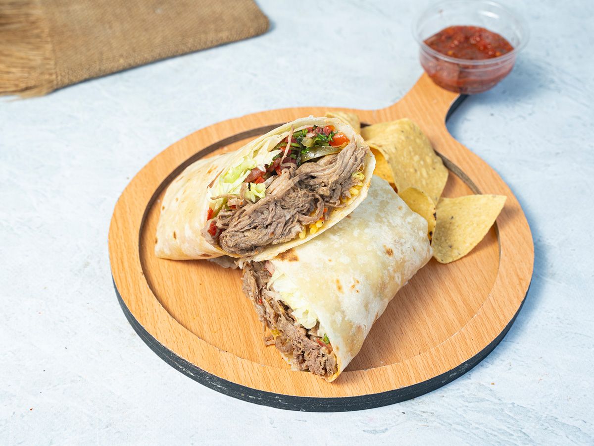 Tostado Burritos Shredded Beef