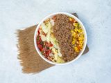Tostado Bowl Ground Beef