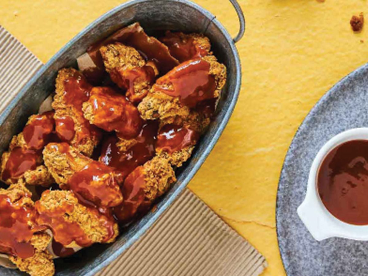 Traditional Wings With Barbecue Sauce