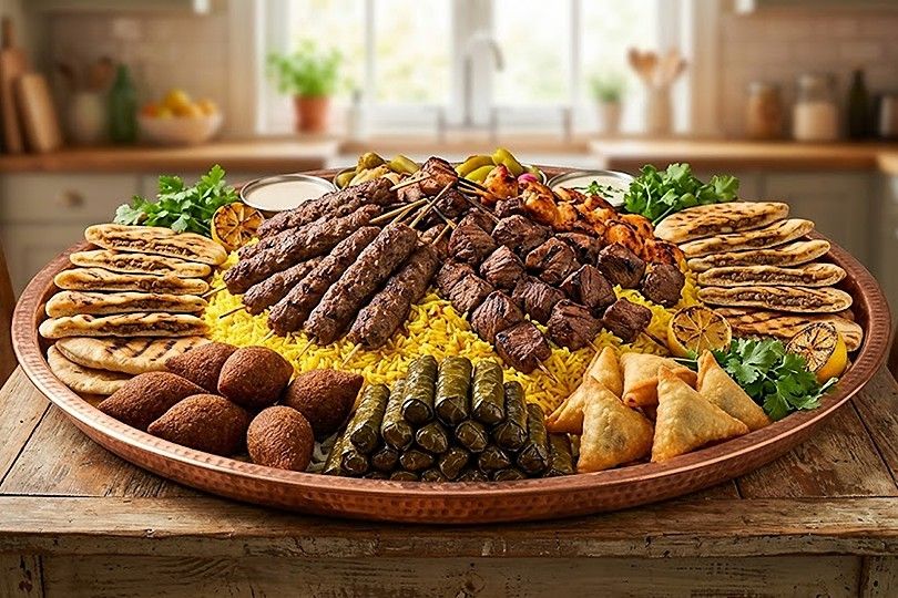 Tray (serves 6 people)