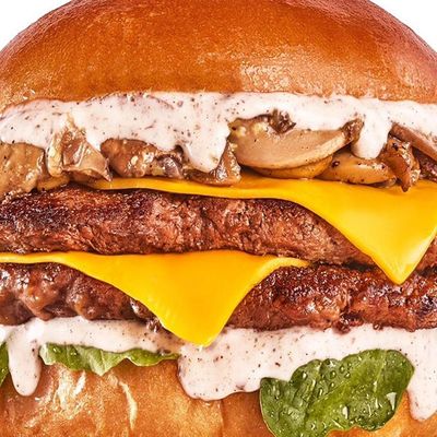 Truffle Mushroom Burger