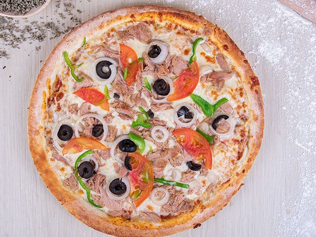 Tuna Chunks Fasting oriental pizza