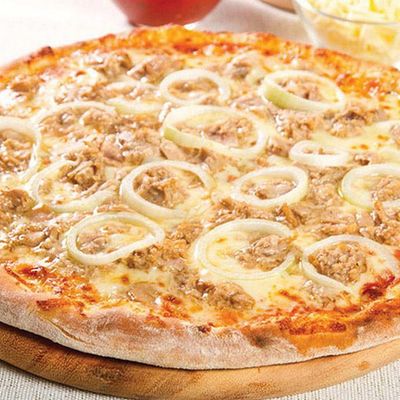 Italian Shredded Tuna Pizza