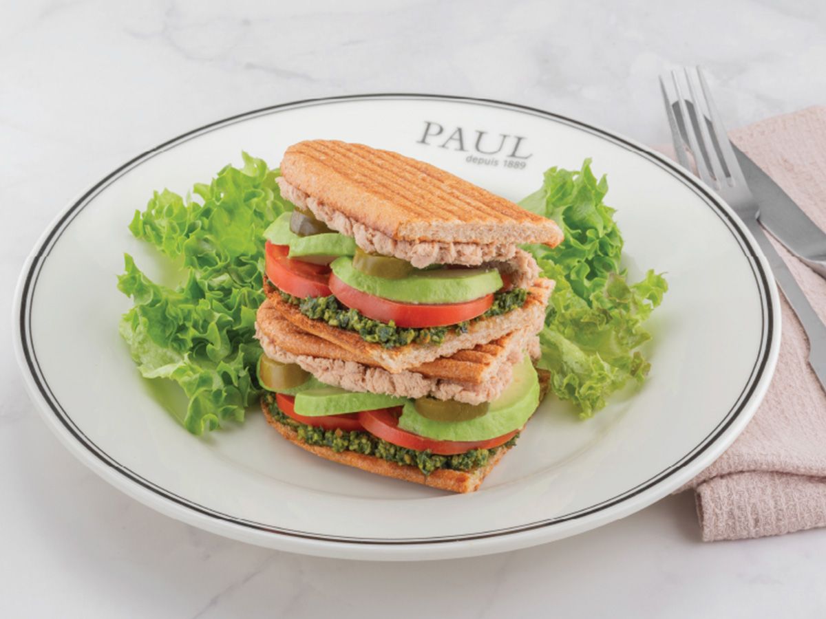 Spicy Tuna And Avocado Sandwich