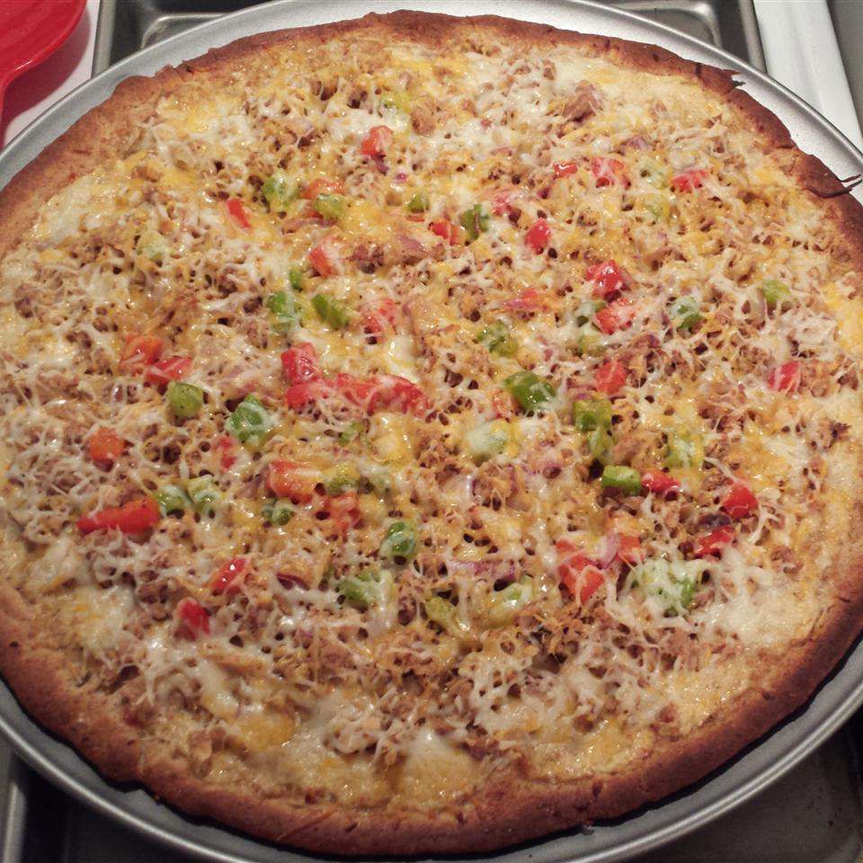 Tuna Pieces Oriental pizza