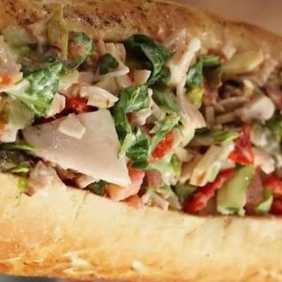 Tuna Mix Baguette Sandwich