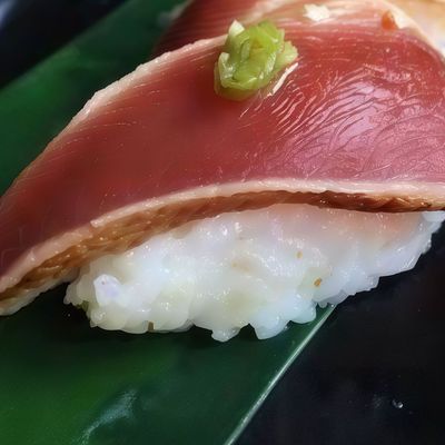 Tuna Tataki Nigiri Sushi