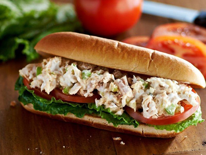 Tuna and Cheese With Ranch Saroukh
